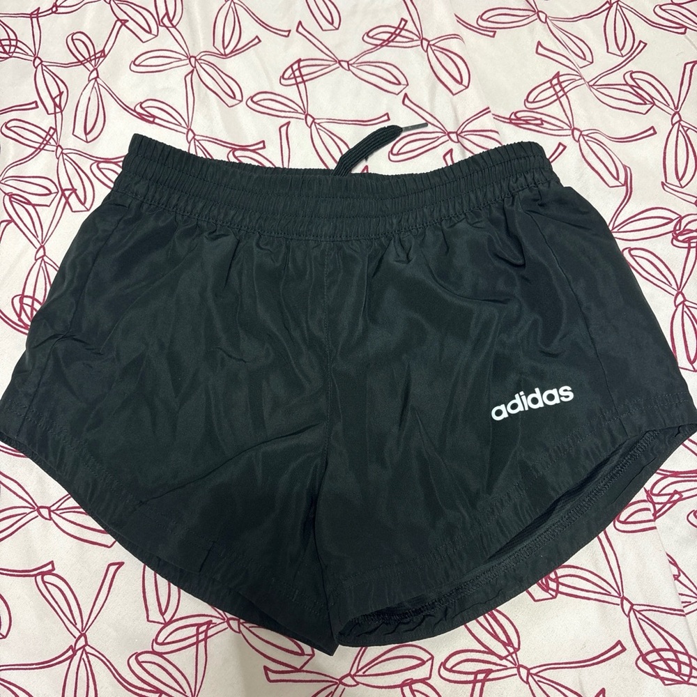 adidas Black Women's Lightweight Athletic Shorts